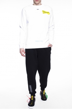 Sweatshirt with printed lettering, zdjęcie 2 Sweatshirt with printed lettering od Off White